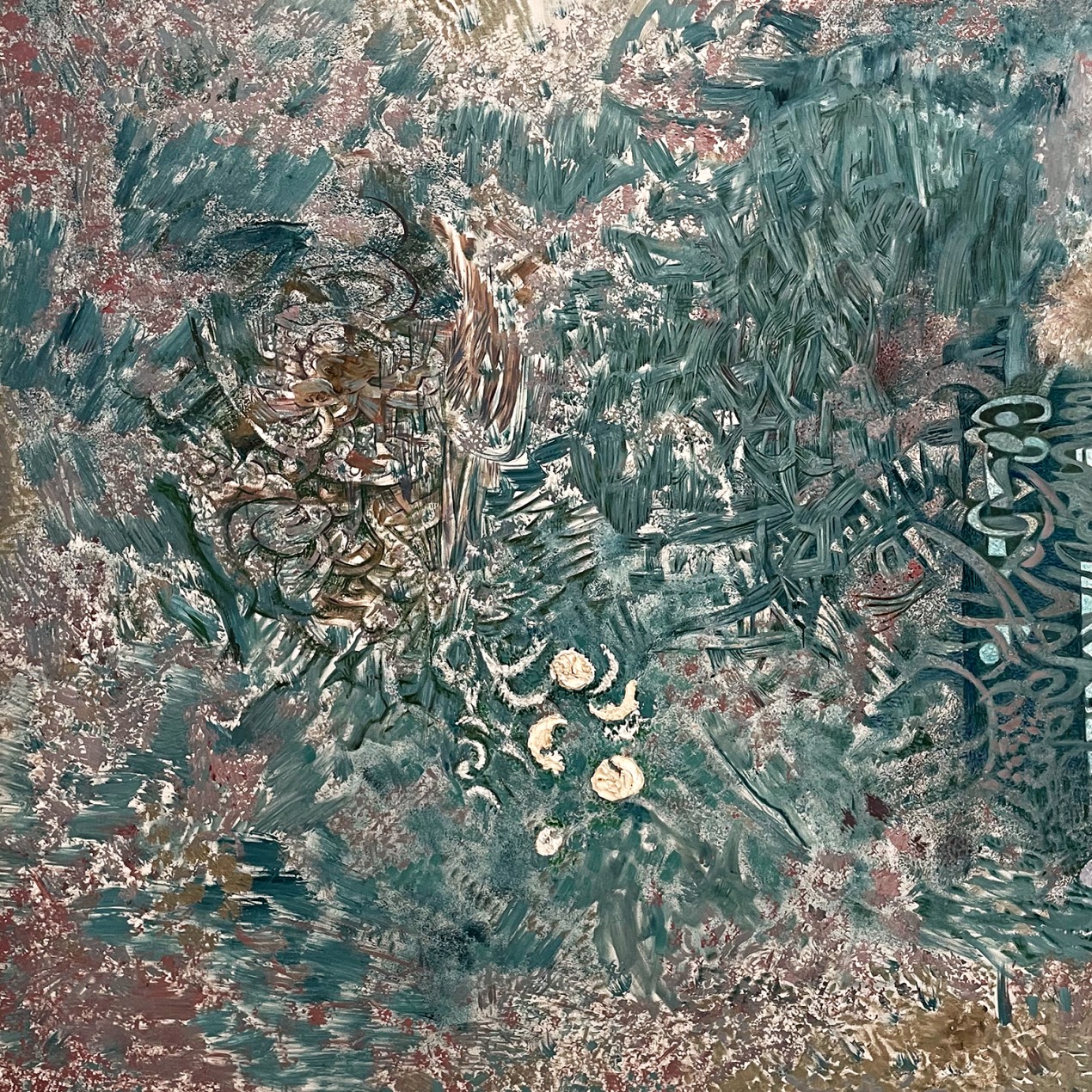 Никос Хацикириакос-Гика — Вода, 1965 (холст, масло)