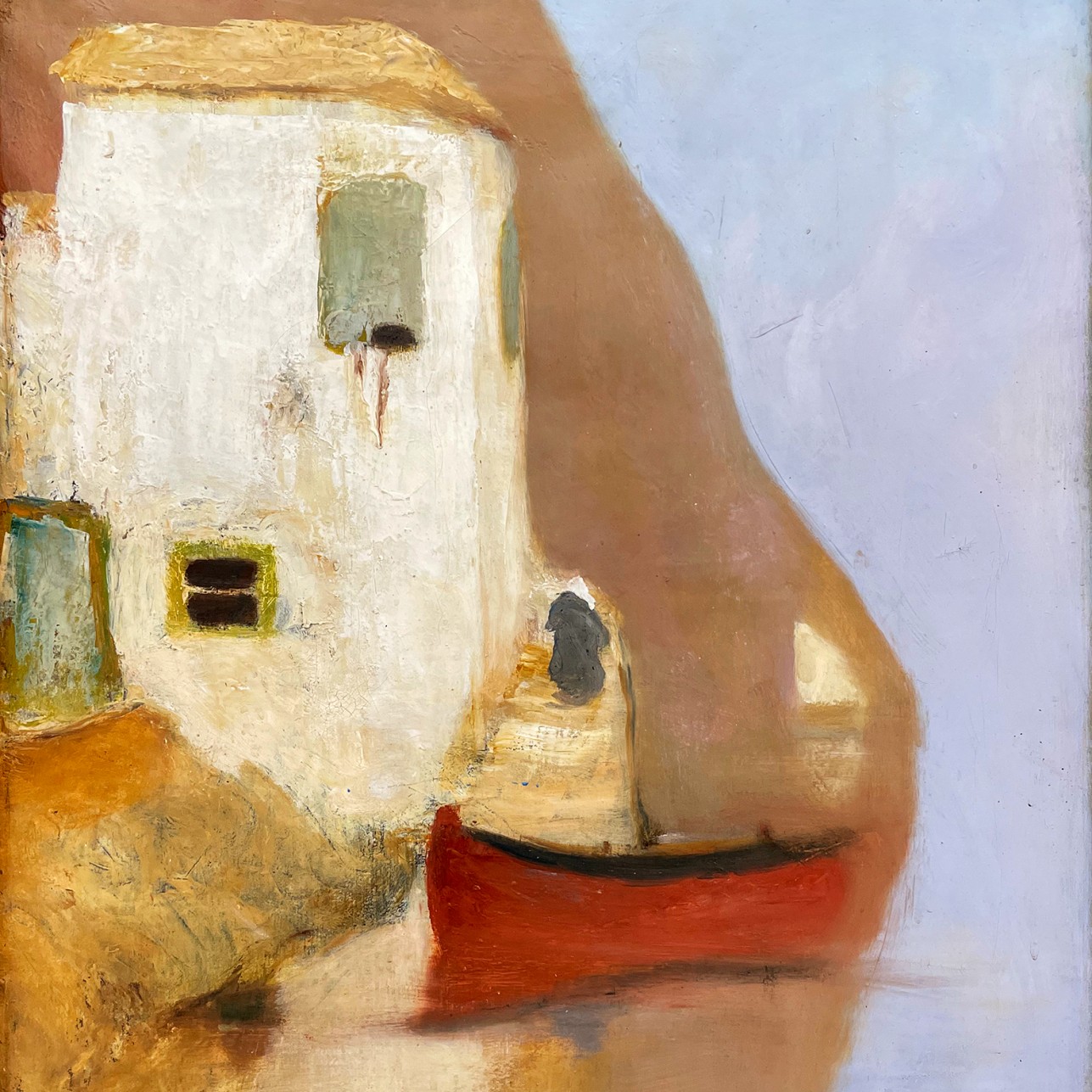 Майкл Эконому — Гидра, 1929-1931 (ткань, масло)