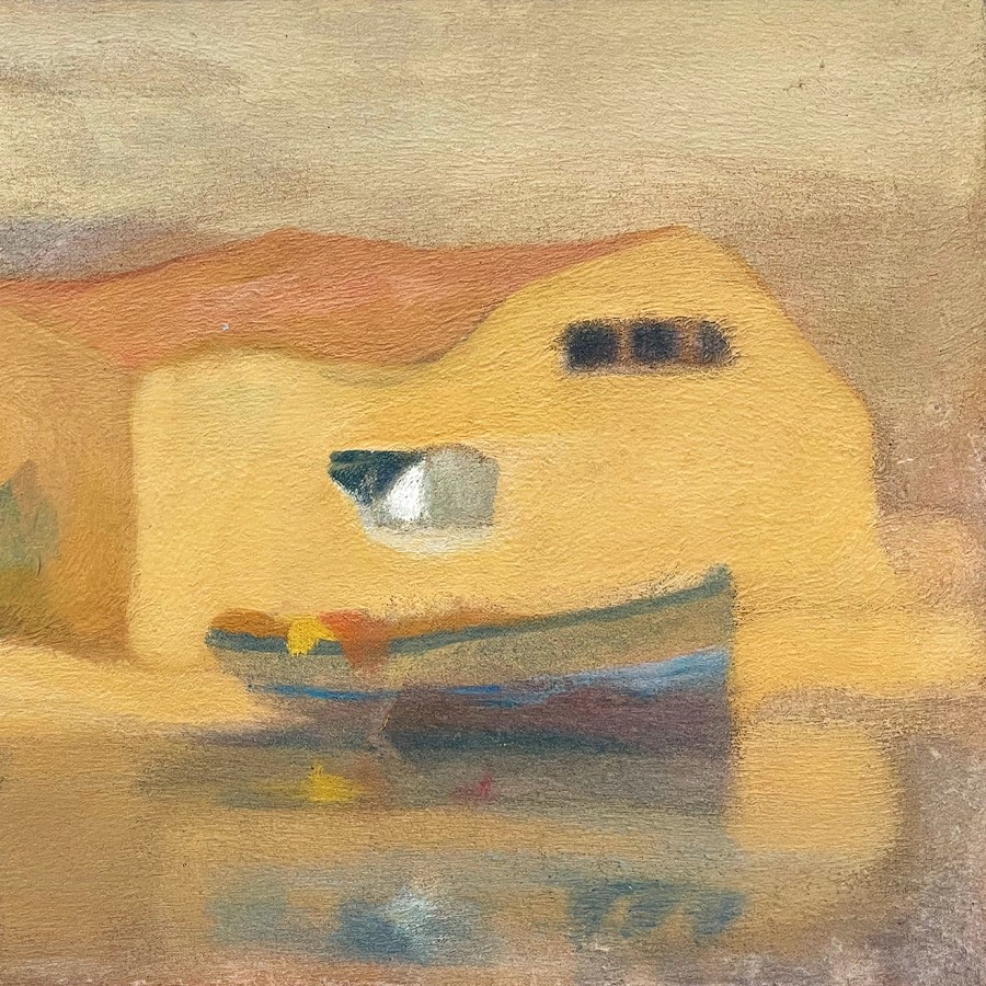 Майкл Эконому — Гидра, 1929-1931 (ткань, масло)