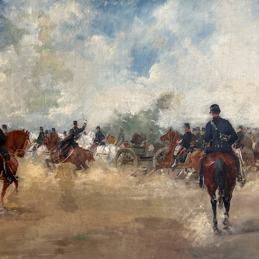 Георгиос Ройлос — Битва при Фарсале, 1897-1903 (холст, масло)