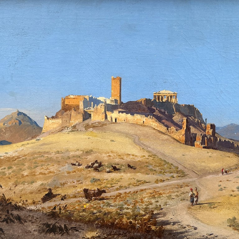 Григорий Суцос — Тесейон, 1853 (холст, масло)