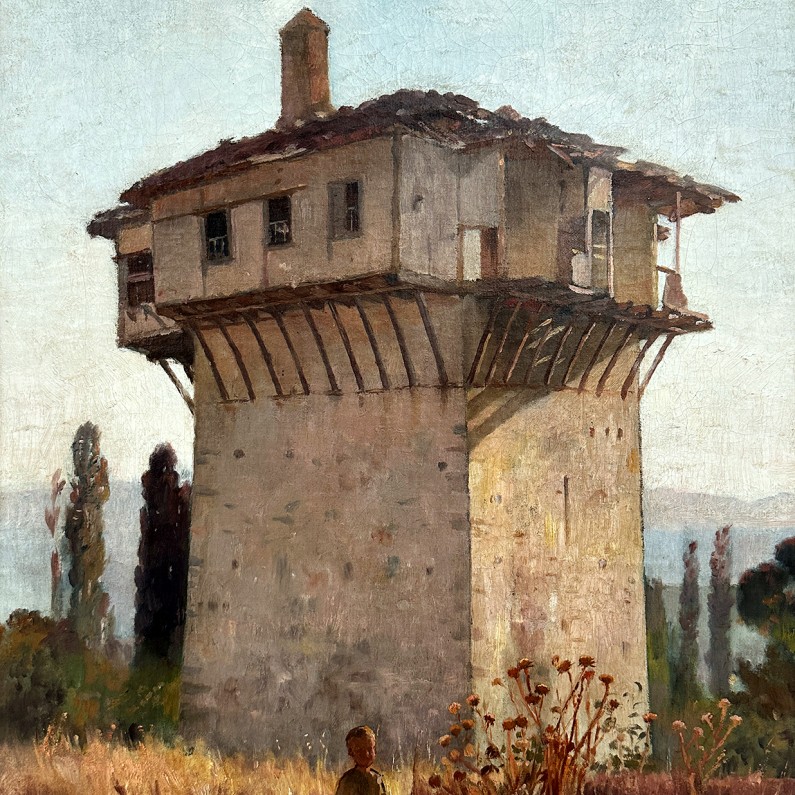 Полихронирс Лембезис, 1890 (холст, масло)