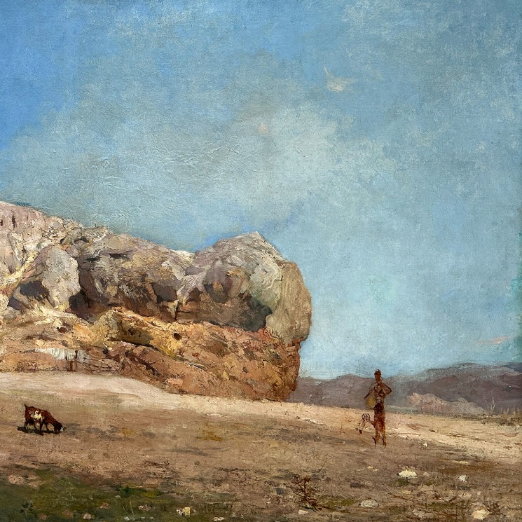 Полихронис Лембезис — Арейос Пагос, 1880 (холст, масло)