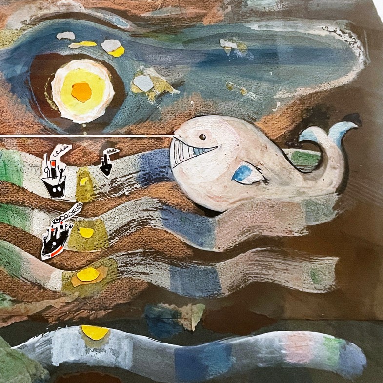 Нахум Гутман — Без названия, 1978 (смешанная техника)