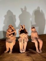 Нахум Гутман — Четверо на лавочке бульвара Бен-Цион, 1969-70 (терракота)