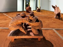 Нахум Гутман — Японские борцы, 1969 (терракота)