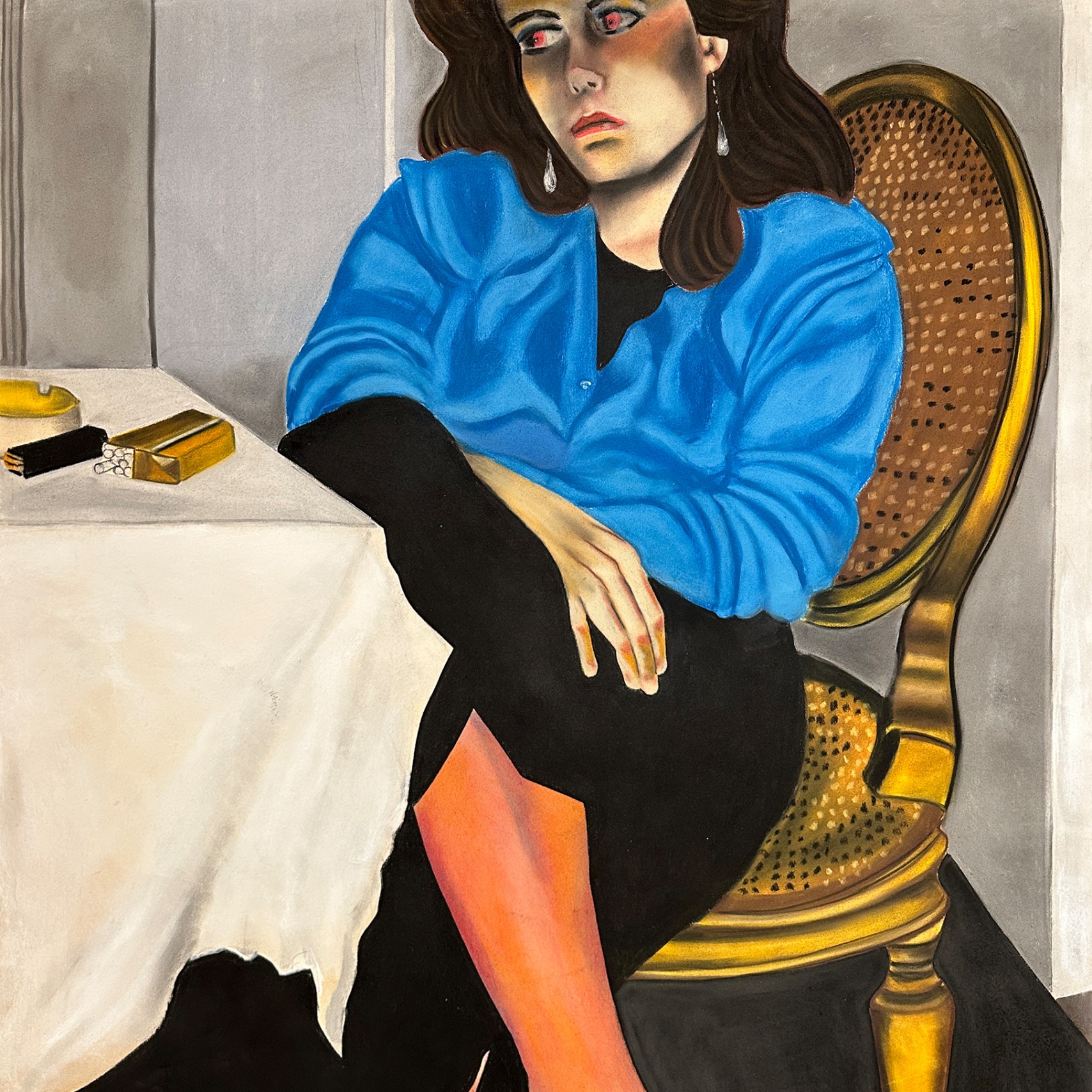 Хагит-Штереншус-—-Тами-в-Нью-Йорке-1985-пастель-бумага