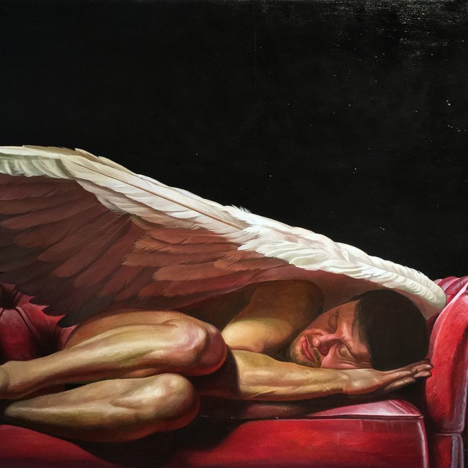 Иван Коршунов — Afterparty (холст, масло), 2014