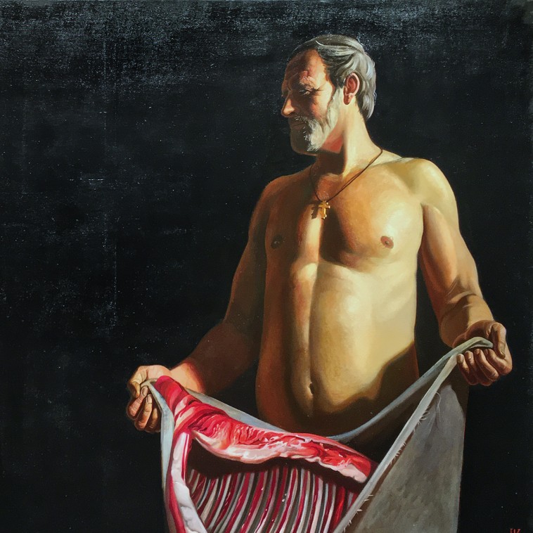 Иван Коршунов — Барашек 2 (холст, масло), 2008