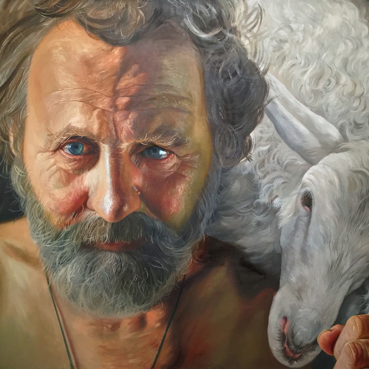 Иван Коршунов — Пастух (холст, масло), 2010