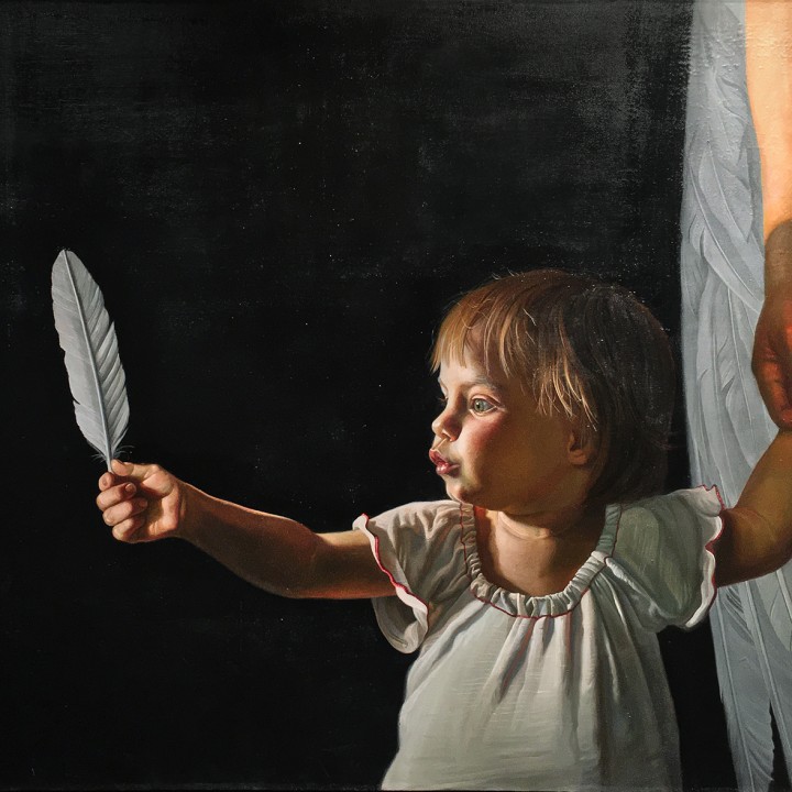 Иван Коршунов — Перо (холст, масло), 2010