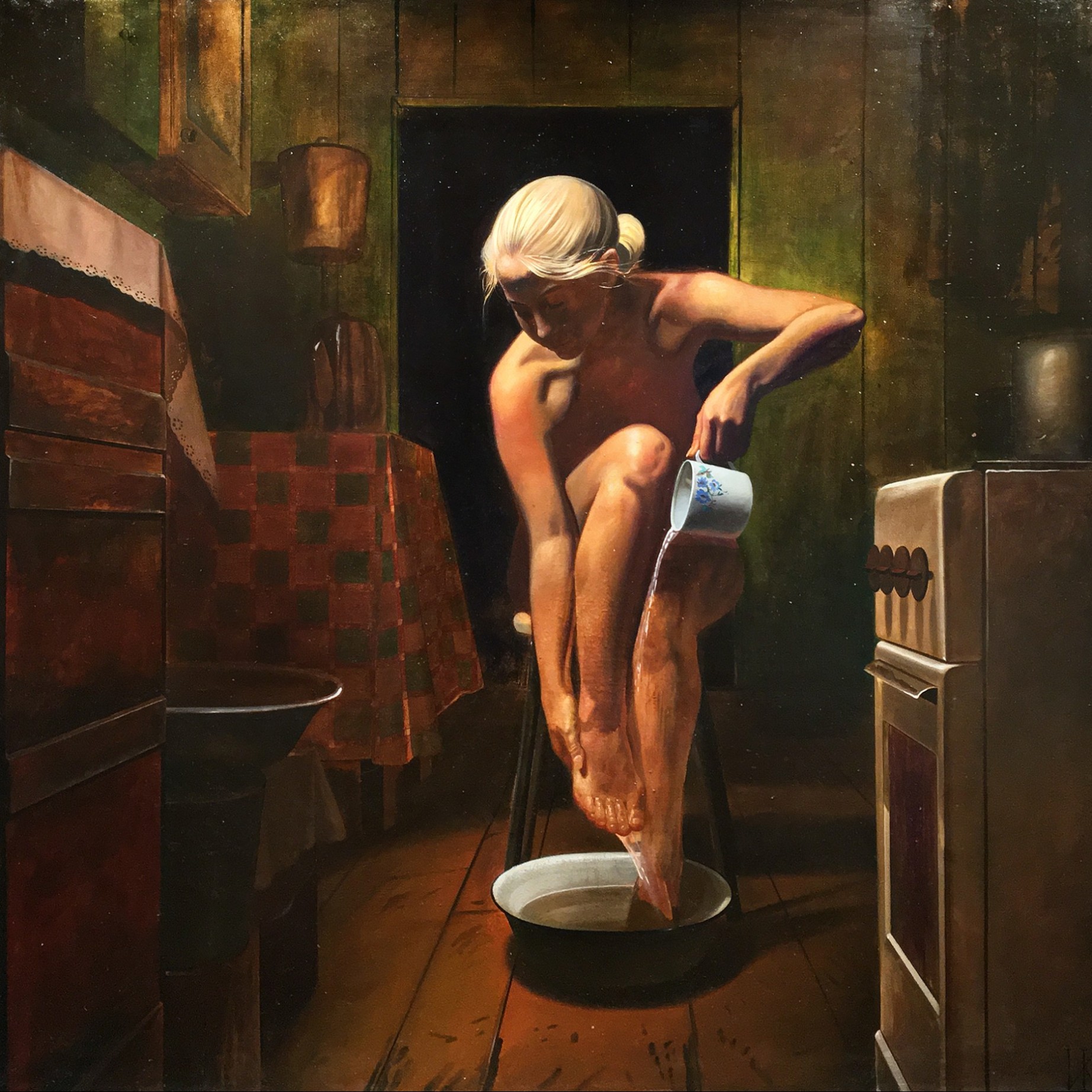 Иван Коршунов — Тишина (холст, масло), 2014