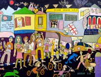 Аврахам Кан — Неве Цедек, 2013 (холст, масло)