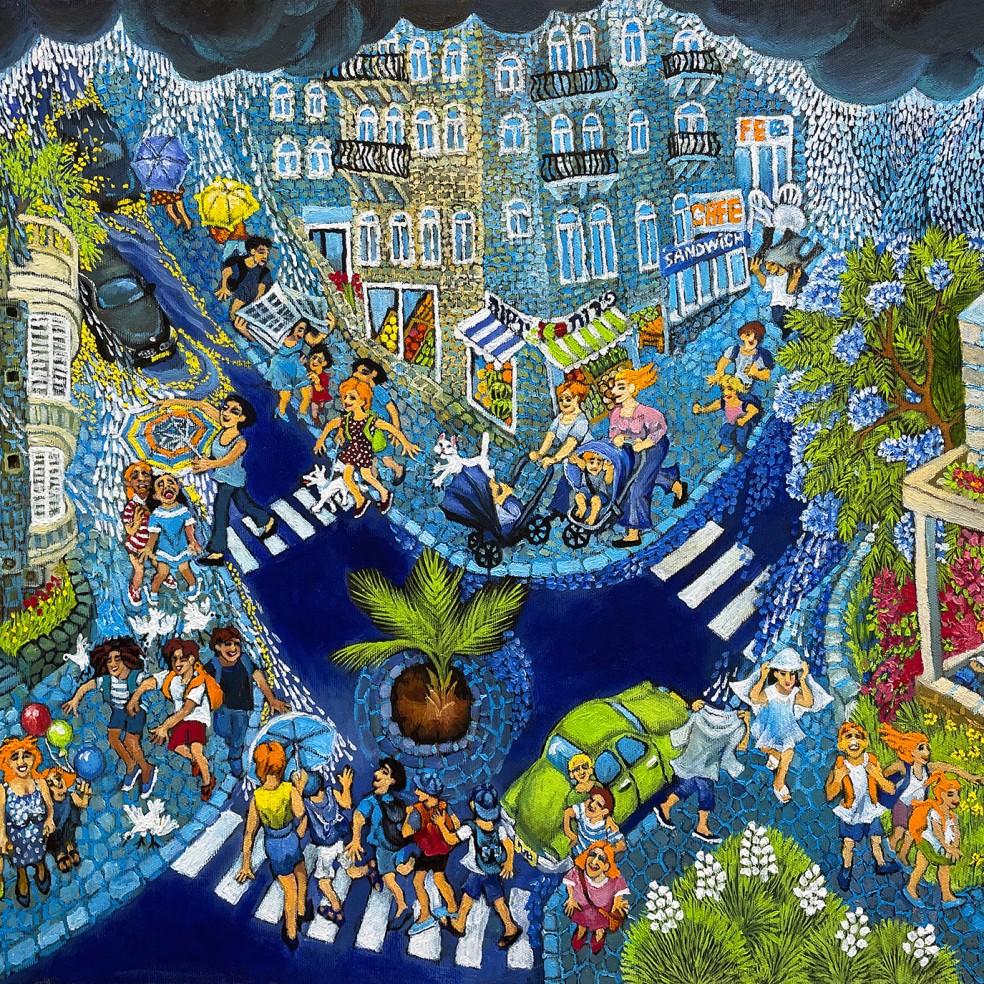 Ольга Крецнер — Последний дождь, 2022 (холст, масло)