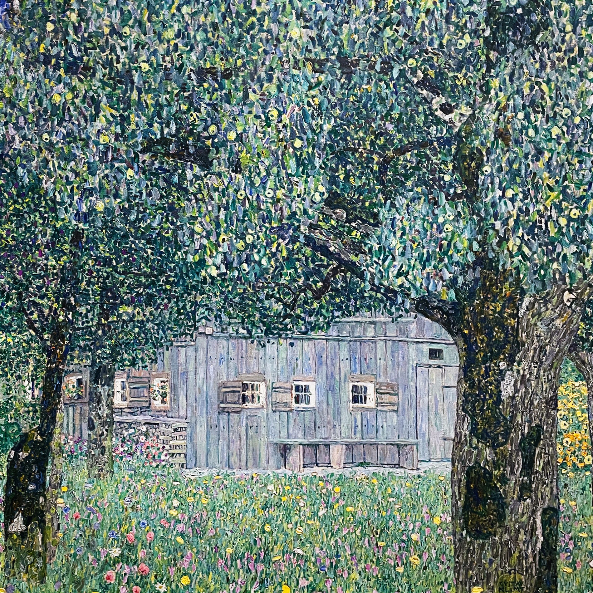 Сельский дом в Бухберге (фермерский дом в Верхней Австрии), 1911. Венский Бельведер