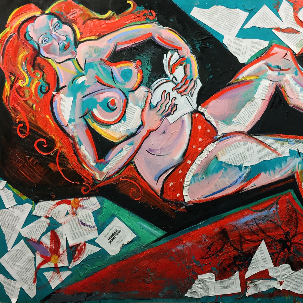 Ксения Бурланкова — Ошибки родителей (оргалит, смешанная техника)