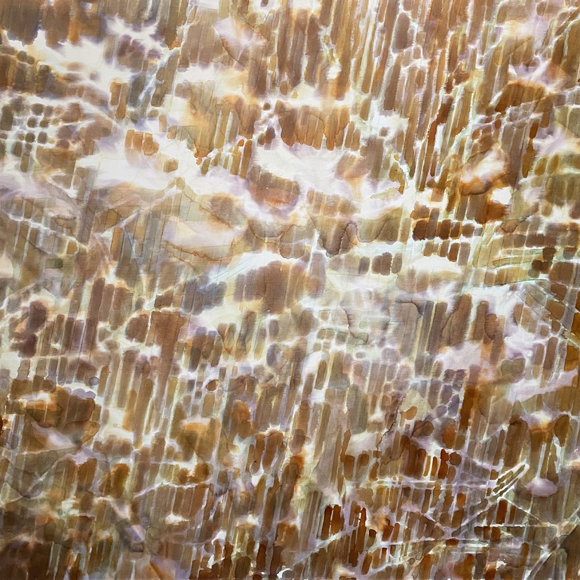 Майя Коэн Леви — Поле D6 из серии 'Поля', 2022 (холст, масло, жидкий акрил)