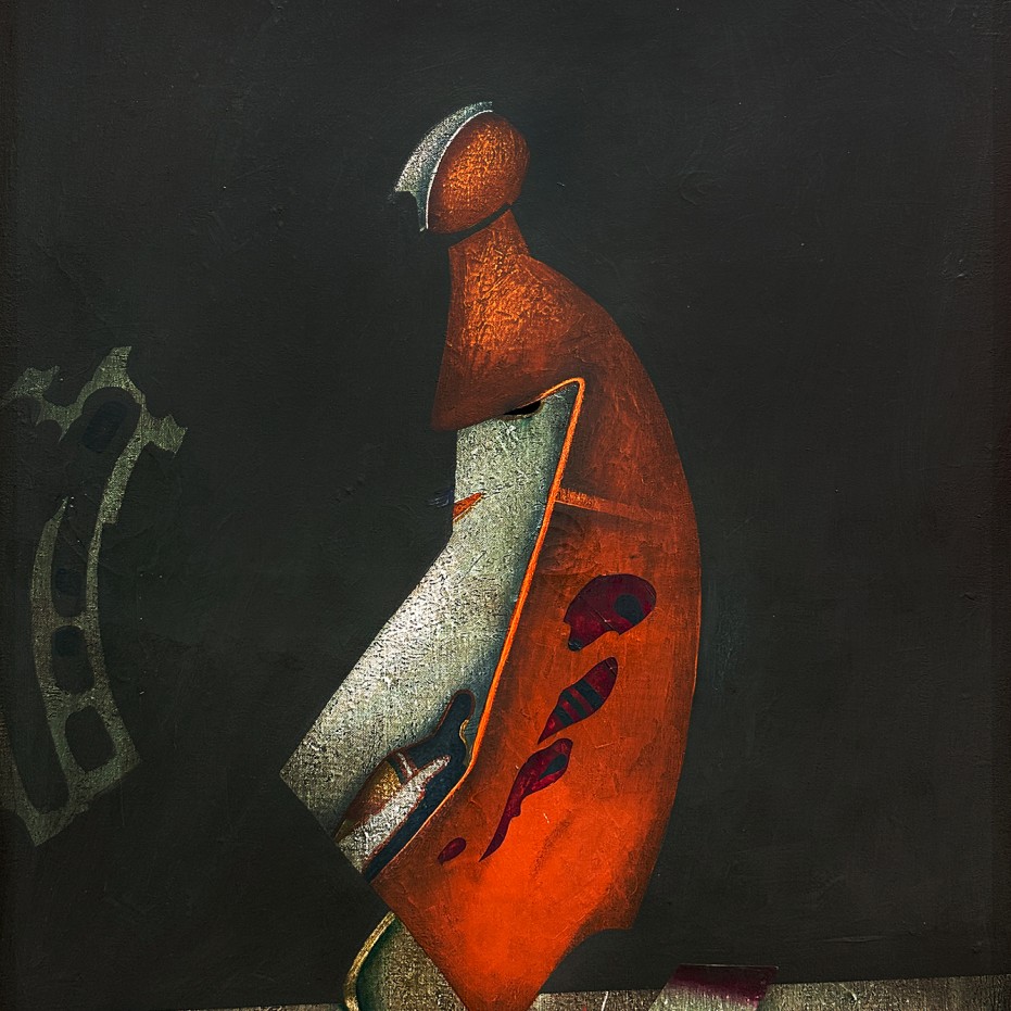 Володимир Макаренко — Памяти П. К., 1985 (смешанная техника)