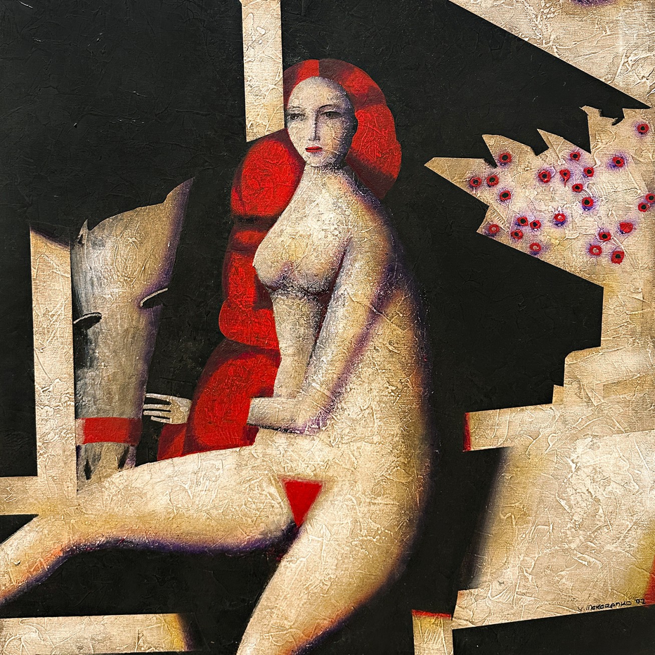 Володимир Макаренко — Без названия, 1988 (холст, акрил)