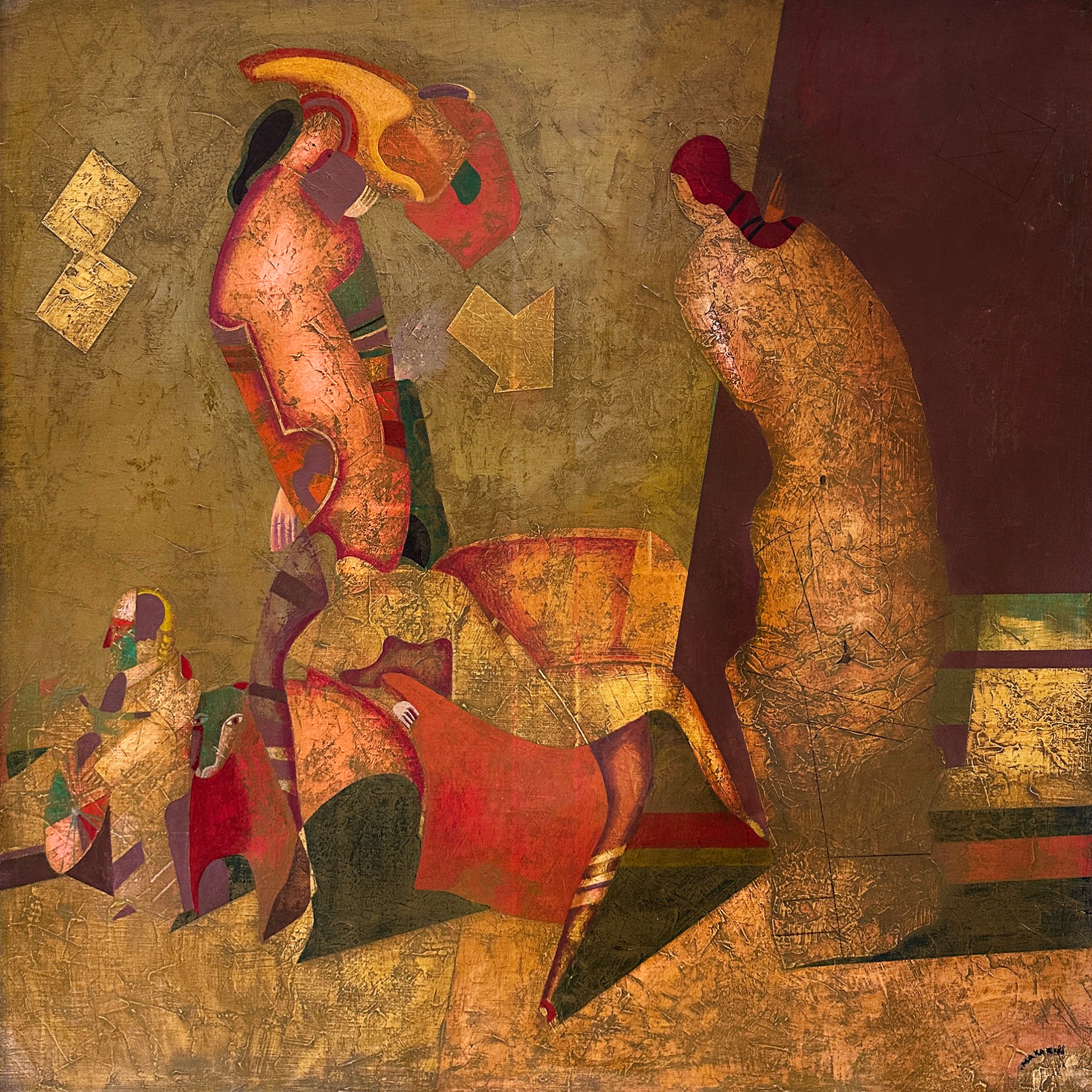 Володимир Макаренко — Откровение, 1988 (холст, акрил)