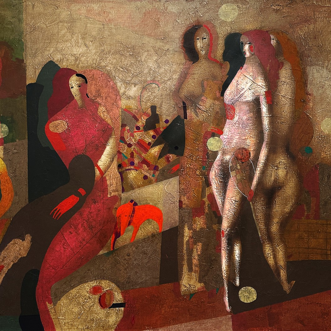 Володимир Макаренко — Роланд Гаррос, 1988 (холст, акрил)