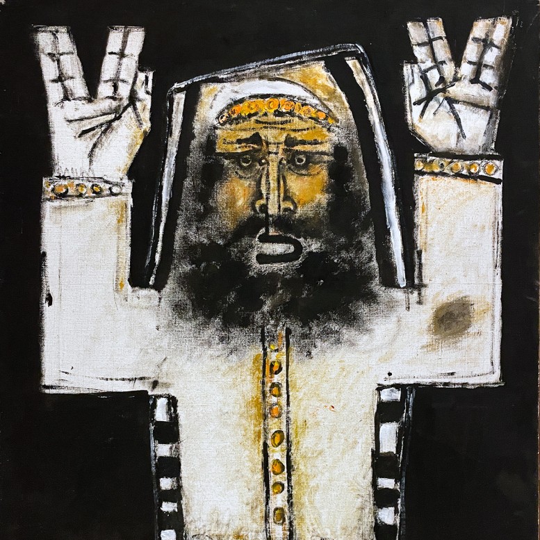 Пинхас Бурштын (Марьян) — Без названия, 1952 (холст, масло)