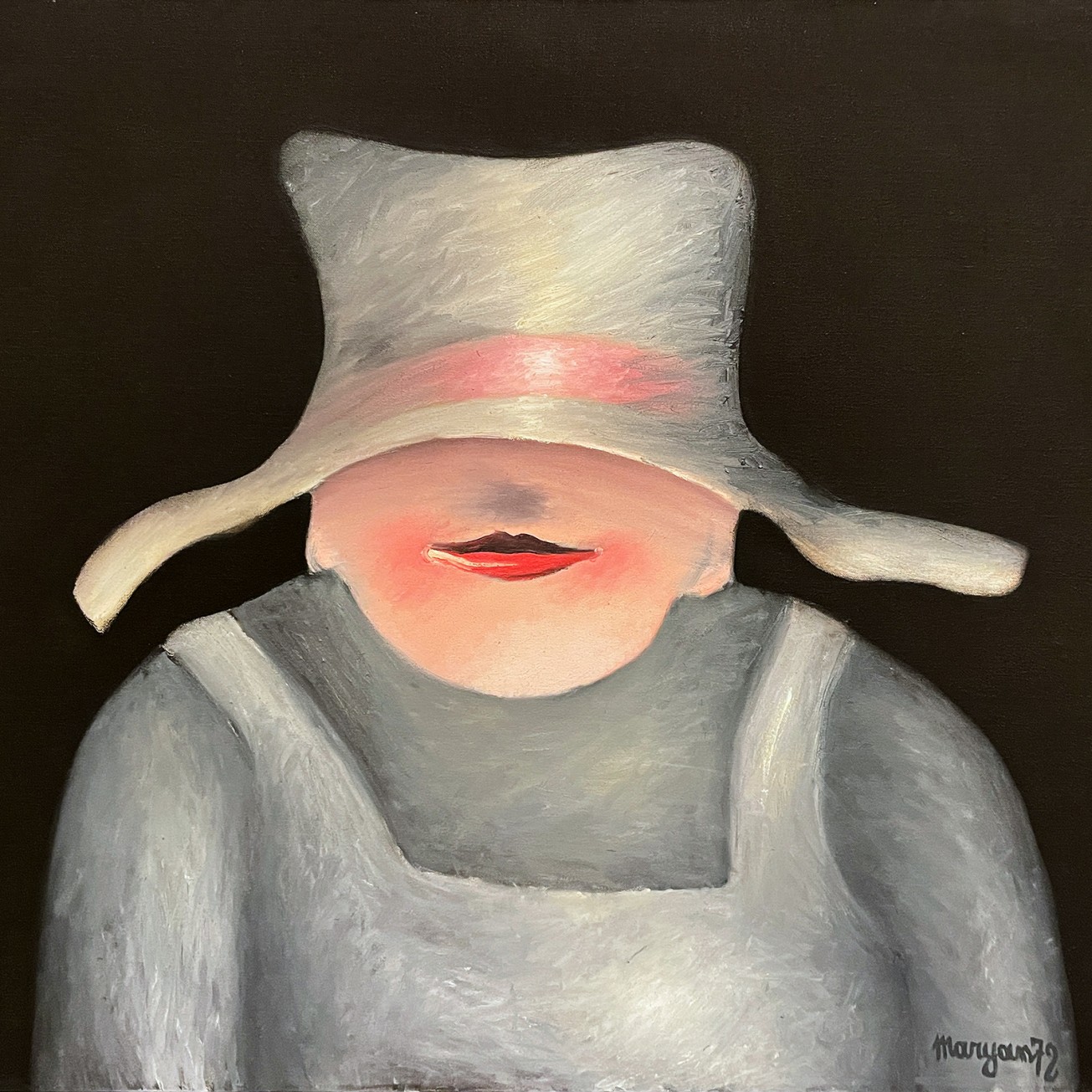 Пинхас Бурштын (Марьян) — Без названия, 1972 (холст, масло)