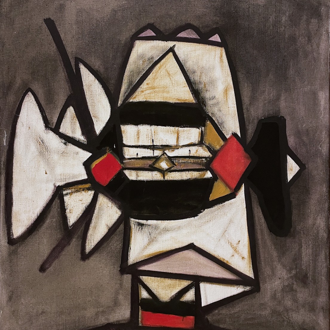 Пинхас Бурштын (Марьян) — Персонаж, 1958 (холст, масло)