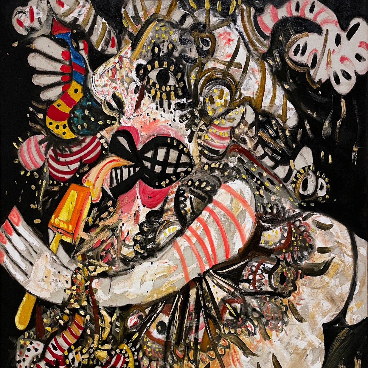 Пинхас Бурштын (Марьян) — Персонаж, 1964 (холст, масло)