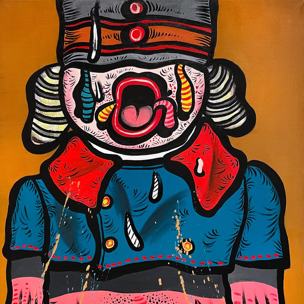 Пинхас Бурштын (Марьян) — Персонаж (Солдат), 1974 (холст, масло)