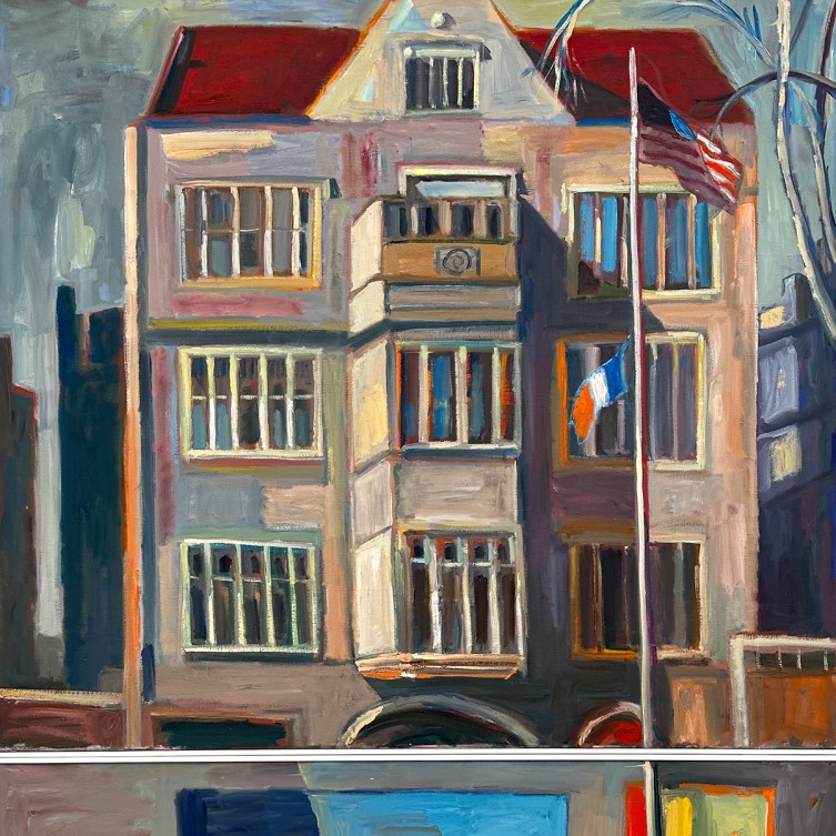 Майкл Ковнер — Без названия (холст, масло), 2012-2013