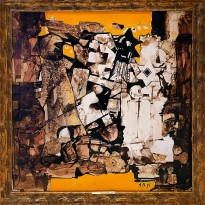 Анатолий Васильев — Камни Иерусалима, 1995 (оргалит, масло)