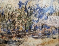 Анатолий Зверев — Без названия, год неизвестен (картон, см. техника)