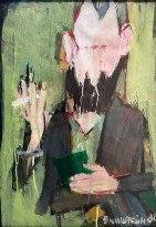 Арон Зинштейн — Портрет В. Гаврильчика, 2002 (бумага, гуашь)