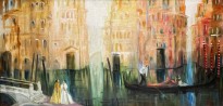 Галина (Геля) Писарева — Венеция, 2006 (холст, масло)
