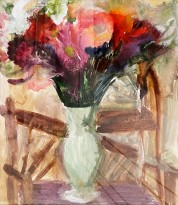 Завен Аркашуни — Букет, 1996 (бумага, гуашь)