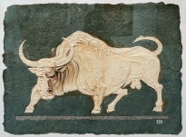 Латиф Казбеков — Телец II, 2003 (бумага, см. тех.)