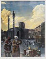 Михаил Иофин — Храмы Петербурга или Времена года, 2002 (раскрашенная литография) I