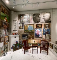 На выставке