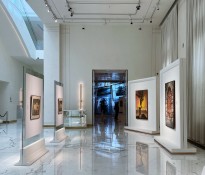 На выставке