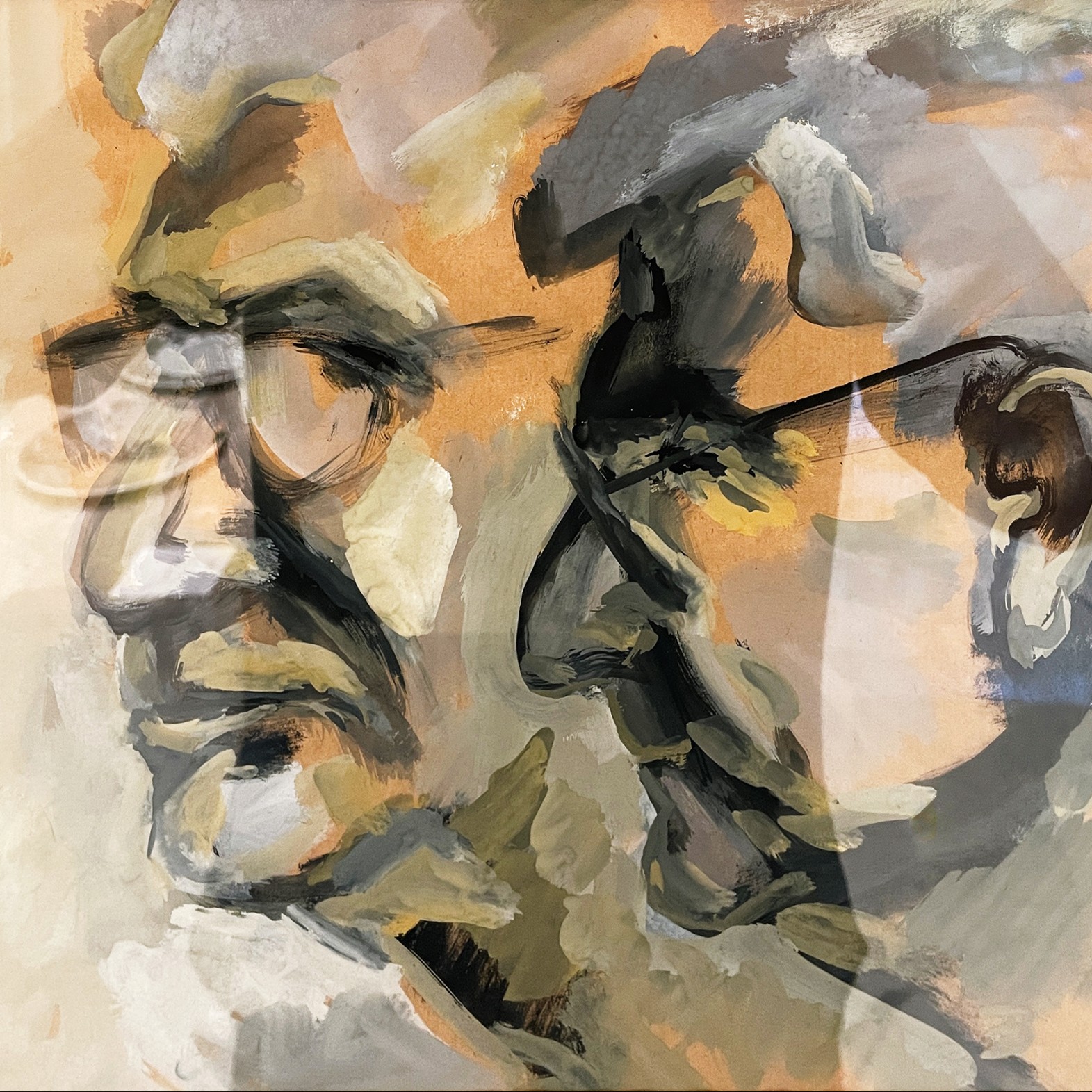 Татьяна Беляева — Портрет Носкиных, 2002 (холст, масло)