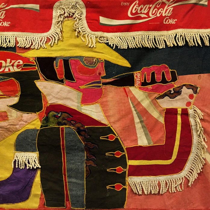 Надежда Эверлинг — Coca-Cola (ткань), 1998