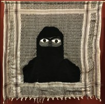 Надежда Эверлинг — Большие глаза (ткань), 2009