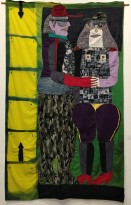 Надежда Эверлинг — В лифте (ткань), 2010