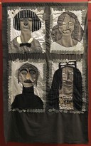 Надежда Эверлинг — Жертвы маньяка. Вера, надежда, Любовь и мать их София (ткань), 2010