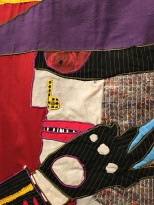 Надежда Эверлинг — Незнакомка. Фрагмент (ткань), 2007