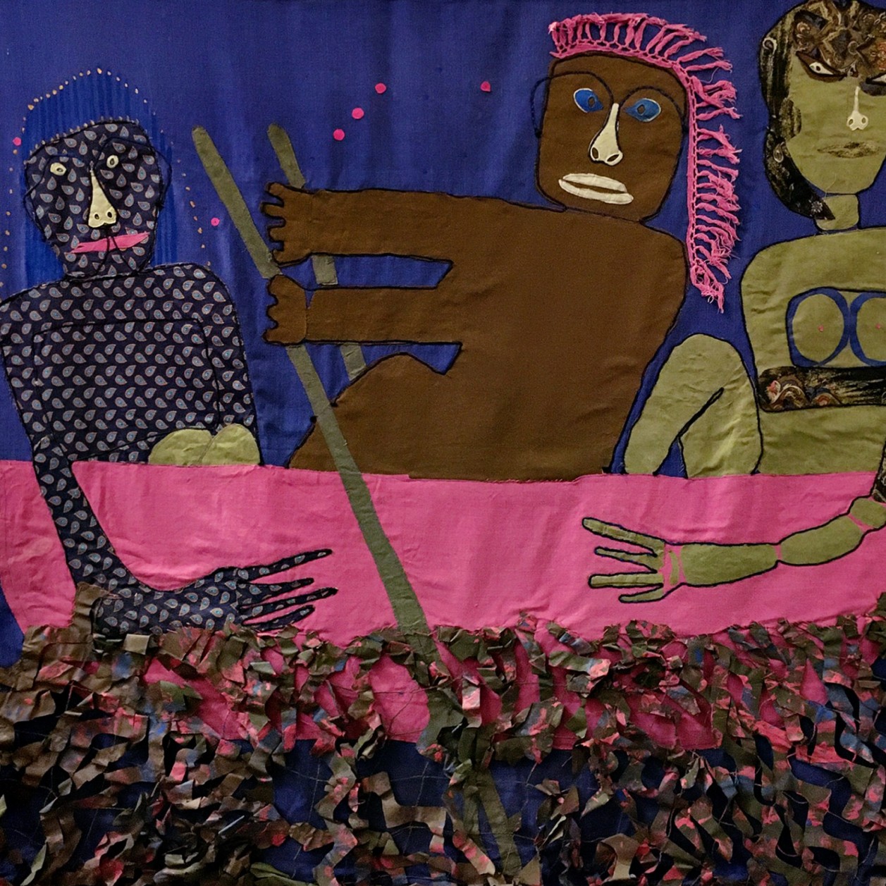 Надежда Эверлинг — Опасное путешествие (ткань), 2000