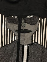 Надежда Эверлинг — Под зонтиком. Фрагмент (ткань), 2010