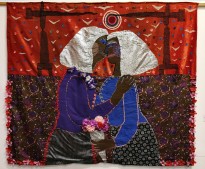 Надежда Эверлинг — Русские традиции I. Сестры (ткань), 2009