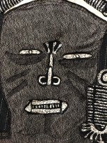 Надежда Эверлинг — Трубка мира. Фрагмент (ткань), 2009